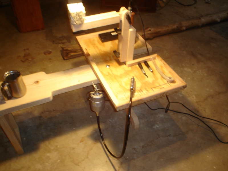 Portable wood carver’s bench plans Plans DIY How to Make ...